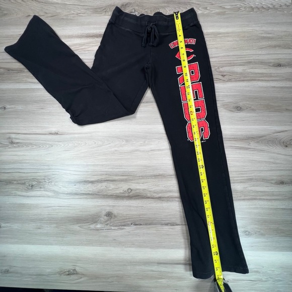 Cincinnati Reds MLB Sweatpants Lounge Pants Women's Black Red Athletic‎ Apparel - Picture 6 of 11